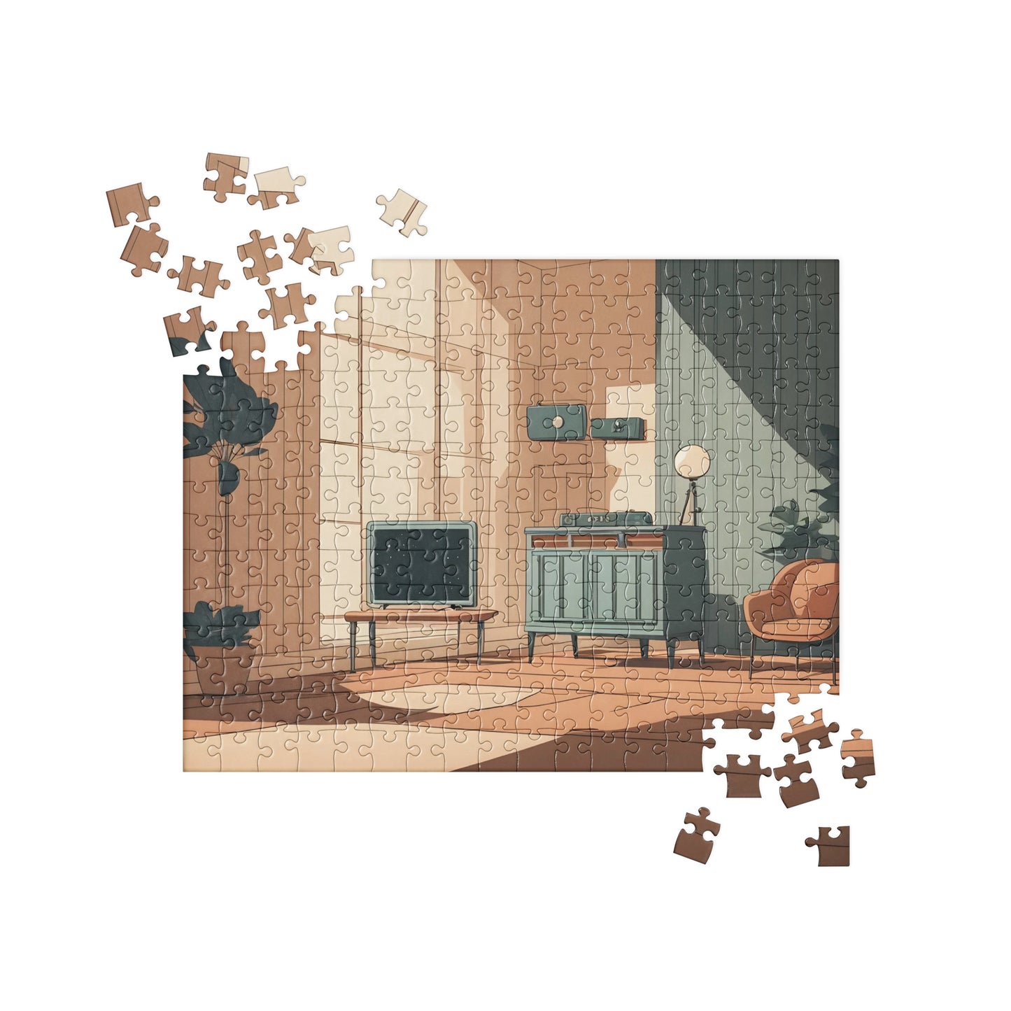 Cozy Cartoon Puzzle